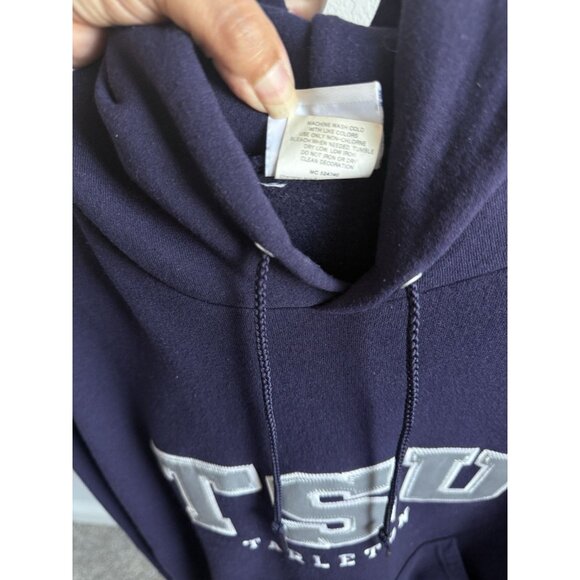 Champion Tarleton State University Purple Crewneck Hoodie Sweater Size L Unisex - Picture 10 of 10